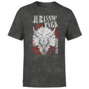 T-shirt Jurassic Park Islar Nublar - Noir délavé - Unisexe - S