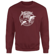 Sweat-shirt Jurassic Park Flying Threat - Bordeaux - S
