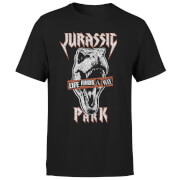 T-shirt Jurassic Park Rex Punk - Noir - Homme - XS - Noir