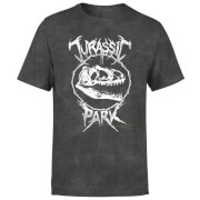 T-shirt Jurassic Park T-Rex Bones - Noir délavé - Unisexe - S