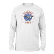 T-shirt Jurassic Park Jurassic Target Long Sleeved - Blanc - Unisexe - S