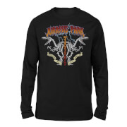 T-shirt Jurassic Park Raptor Twinz Long Sleeved - Noir - Unisexe - S