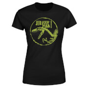 T-shirt Jurassic Park Skell - Noir - Femme - S
