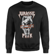 Sweat-shirt Jurassic Park Rex Punk - Noir - S