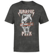 T-shirt Jurassic Park Rex Punk - Noir délavé - Unisexe - S