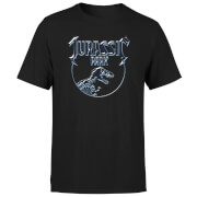T-shirt Jurassic Park Logo Metal - Noir - Homme - XS - Noir