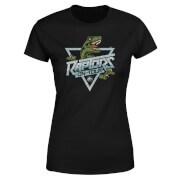 T-shirt Jurassic Park Raptors On Tour Stroke - Noir - Femme - S