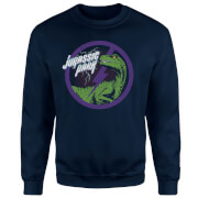 Sweat-shirt Jurassic Park Raptor Bolt - Bleu Marine - S