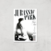 Poster Fine Art Jurassic Park Life Finds A Way - A3 - Print Only
