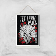 Poster Fine Art Jurassic Park Isla Nublar 93 - A3 - White Hanger