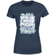 T-shirt We've Got A Mystery To Solve! - Bleu Marine - Femme - S - Navy