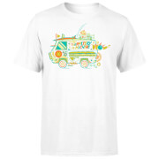 T-shirt The Mystery Machine - Blanc - Homme - XS - Blanc