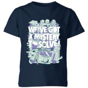 Image of We've Got A Mystery To Solve! Kids' T-Shirt - Navy - 3-4 Years - Navy