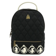 Image of Loungefly Disney Princess Faux Leather Quilted Mini Backpack
