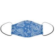 By IWOOT  Blue Paisley Face Mask | M