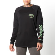 Image of Teenage Mutant Ninja Turtles No Slice Left Behind Unisex Long Sleeve T-Shirt - Black - S - Black