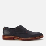 Image of Ted Baker Men's Eizzg Derby Shoes - Navy - UK 7