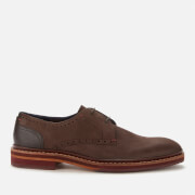 Image of Ted Baker Men's Eizzg Derby Shoes - Brown - UK 7