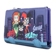 Image of Loungefly Dc Comics Ladies Of Dc Aop Wallet