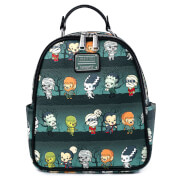Image of Loungefly Universal Monsters Chibi Aop Mini Backpack