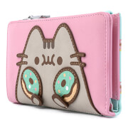 Image of Loungefly Pusheen Donuts Nom Nom Flap Wallet