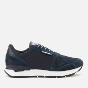 Image of Emporio Armani Men's Running Style Trainers - Navy - UK 7