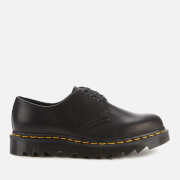 Image of Dr. Martens Men's 1461 Ziggy Leather 3-Eye Shoes - Black - UK 9