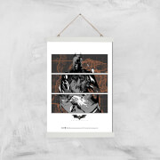 Batman Begins Poster Giclee Art Print - A3 - White Hanger
