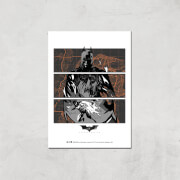 Batman Begins Poster Giclee Art Print - A2 - Print Only