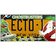 Doctor Collector Ghostbusters Ecto-1 Licence Plate Replica