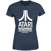 Image of Atari Navy Tee Women's T-Shirt - Navy - S - Navy