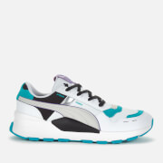 Image of Puma Men's Rs 2.0 Futura Trainers - Puma White/Viridian Green - UK 7