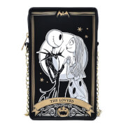 Image of Loungefly Disney The Nightmare Before Christmas Tarot Card Passport Bag