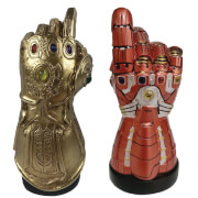 Image of Surrel Entertainment Marvel Infinity/Nano Gauntlet Led PX Desk Monument - SDCC Exclusive
