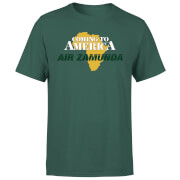 Image of Coming to America Air Zamunda Men's T-Shirt - Green - XS - Green