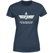 Image of Top Gun Codenames Women's T-Shirt - Navy - S - Navy