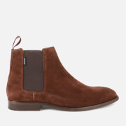 Image of PS Paul Smith Men's Gerald Suede Chelsea Boots - Chocolate - UK 8