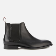 Image of PS Paul Smith Men's Gerald Leather Chelsea Boots - Black - UK 10