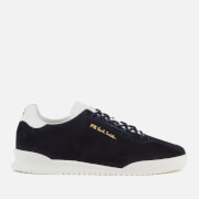 Image of PS Paul Smith Men's Achirus Suede Trainers - Dark Navy - UK 7