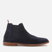 Image of Tommy Hilfiger Men's Dress Casual Suede Chelsea Boots - Desert Sky - UK 10.5