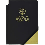 Image of Cross Star Wars C3PO Medium A5 Lined Journal