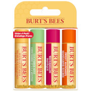 Burt's Bees 100% Natural Moisturising Lip Balm (Pack of 4)