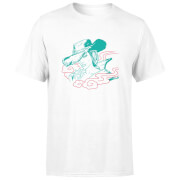 Borderlands 3 Rose Lineart Men's T-Shirt - White - XS - Blanc