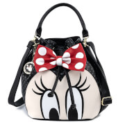 Image of Loungefly Disney Minnie Mouse Bow Bucket Bag