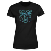 Image of Transformers Autobot Glitch Women's T-Shirt - Black - XS - Black