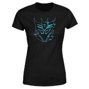 Image of Transformers Decepticon Glitch Women's T-Shirt - Black - XS - Black