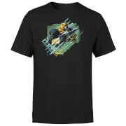 Image of Transformers Bumble Bee Glitch Unisex T-Shirt - Black - XS - Black