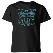 Image of Transformers Autobot Glitch Kids' T-Shirt - Black - 3-4 Years - Black