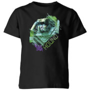 Image of Transformers Hound Glitch Kids' T-Shirt - Black - 3-4 Years - Black