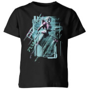 Image of Transformers Arcee Tech Kids' T-Shirt - Black - 3-4 Years - Black